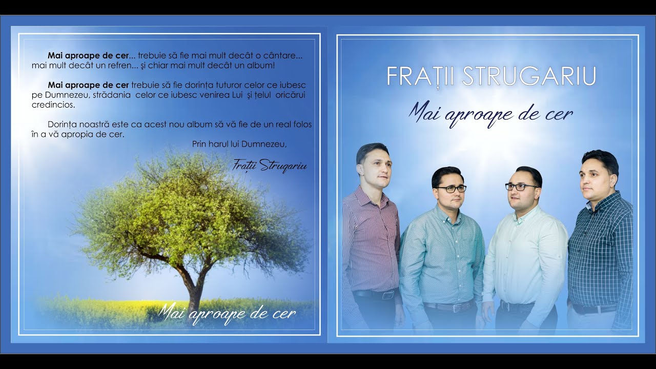 NOU!!! FRATII STRUGARIU - MAI APROAPE DE CER - ALBUM 2020 - DEMO