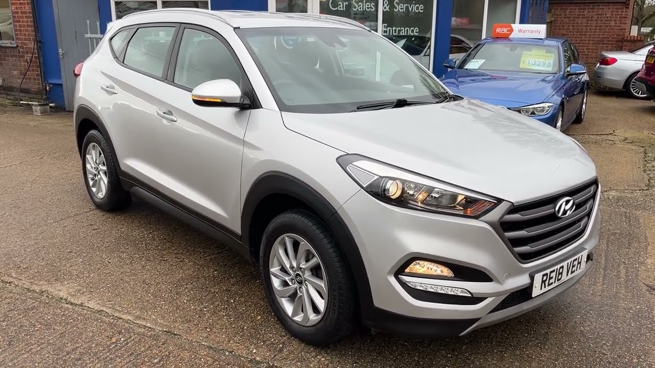HYUNDAI TUCSON 1.6 GDi Blue Drive SE Nav SUV 5dr Petrol Manual at Kesgrave Cars near Ipswich Suffolk