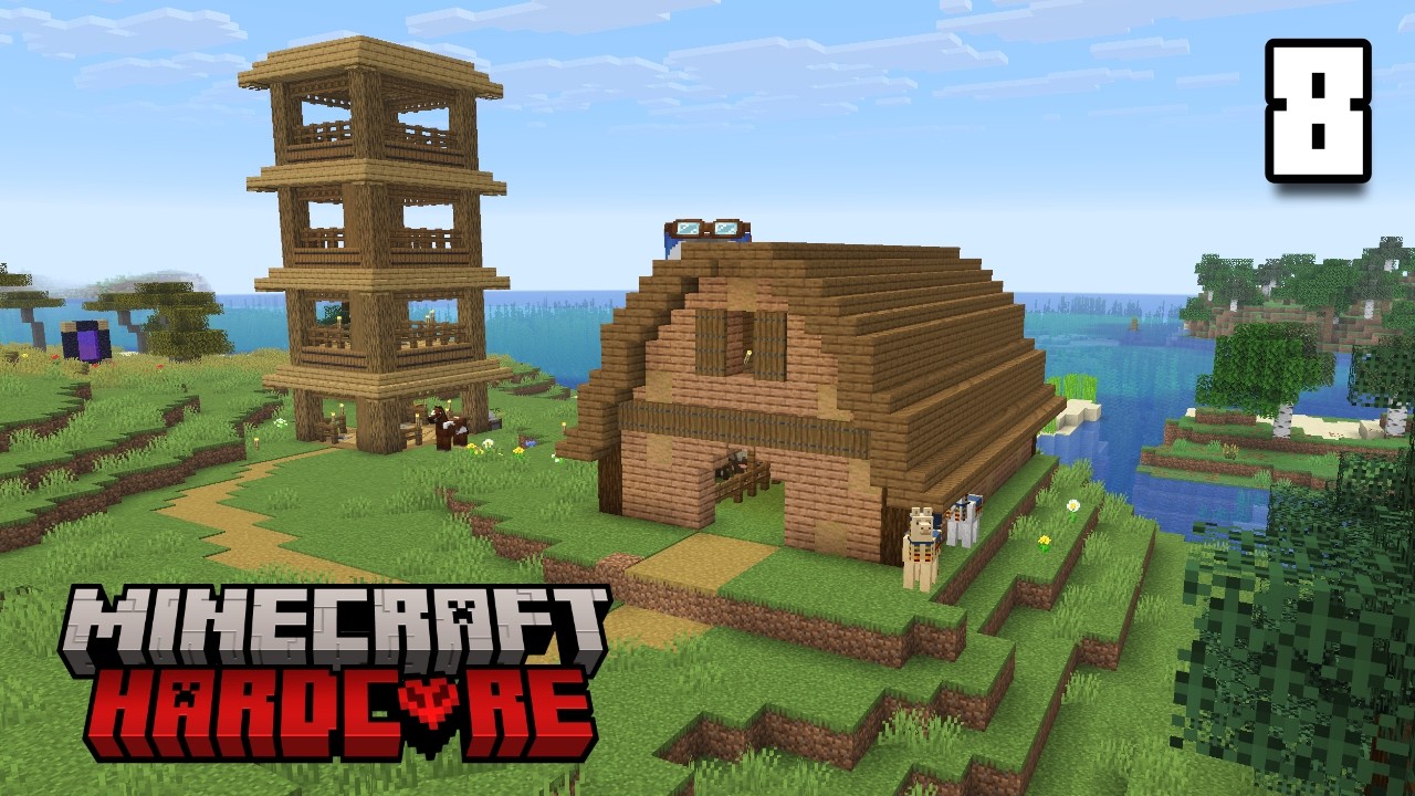 Farming Life - Hardcore Minecraft Ep 8