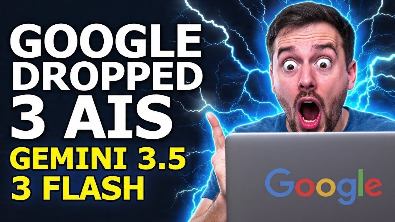 Google Gemini 3.5 Flash + Omni (I/O follow-up) Google Just Dropped 3 AIs in One Day
