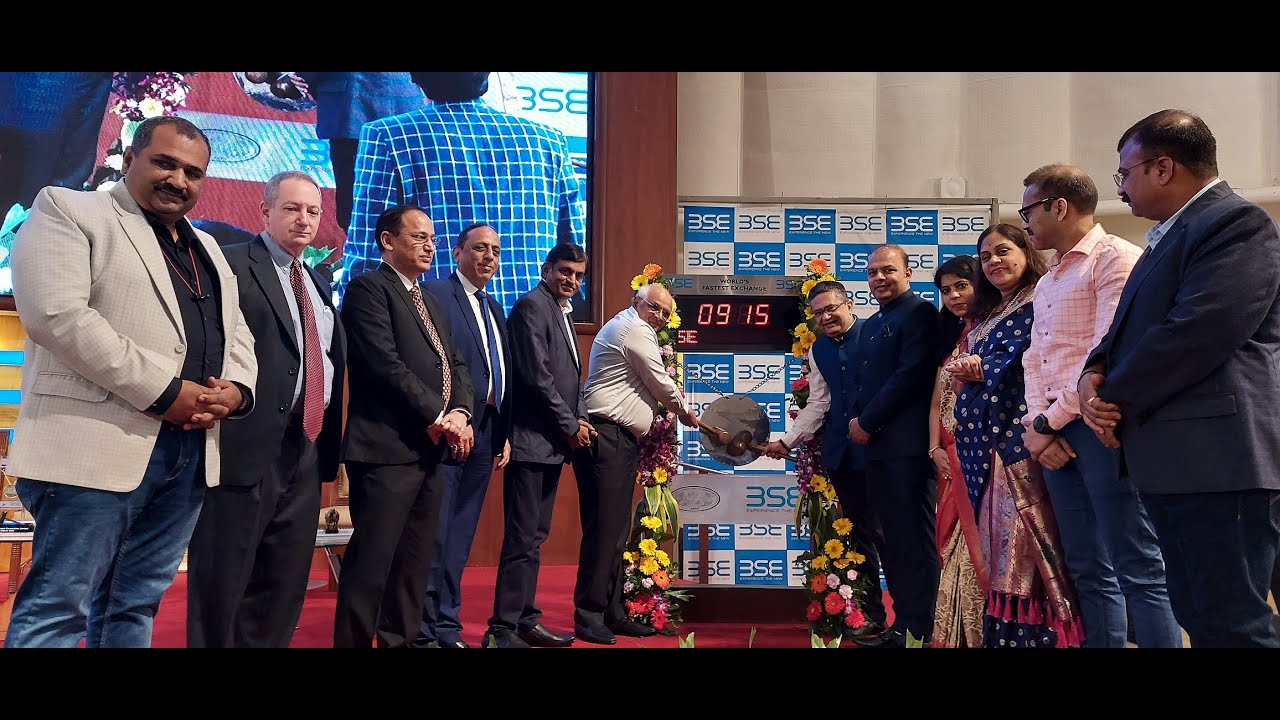 Listing Ceremony of Bonds of Vadodara Municipal Corporation Limited