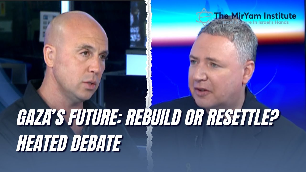Gaza's Future: Rebuild or Resettle? | Heated Debate
