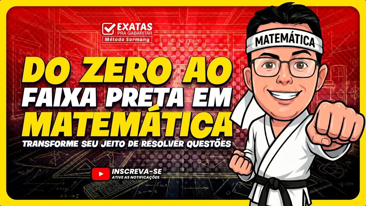 Do Zero ao Faixa Preta em Matemática! 🥋🎯