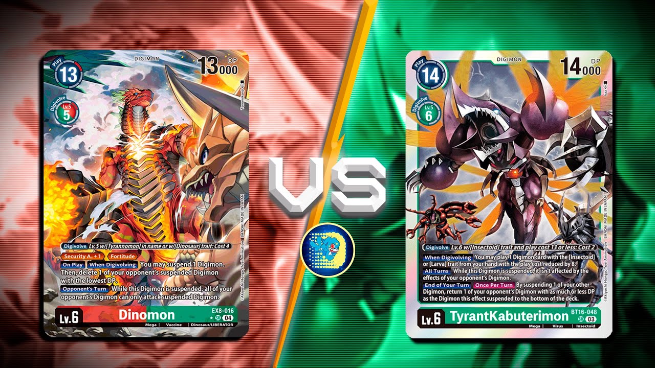 DINOMON VS TYRANT | DIGIMON LOCAL MATCH | BT20 FORMAT