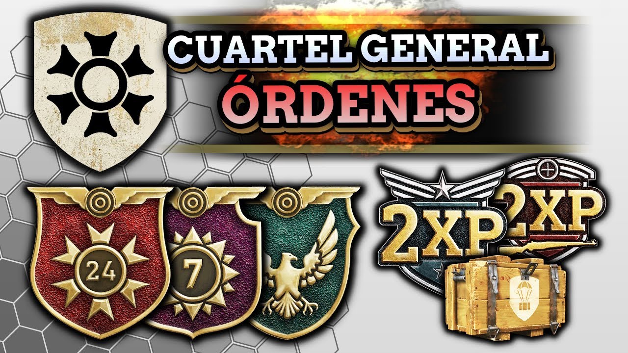 ÓRDENES (Cómo funcionan, reseteos, horarios, etc) - Guías del CUARTEL GENERAL COD WWII