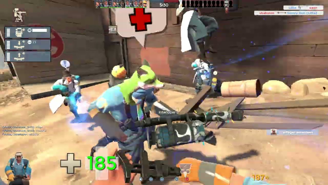 Team Fortress 2 Engineer Gameplay