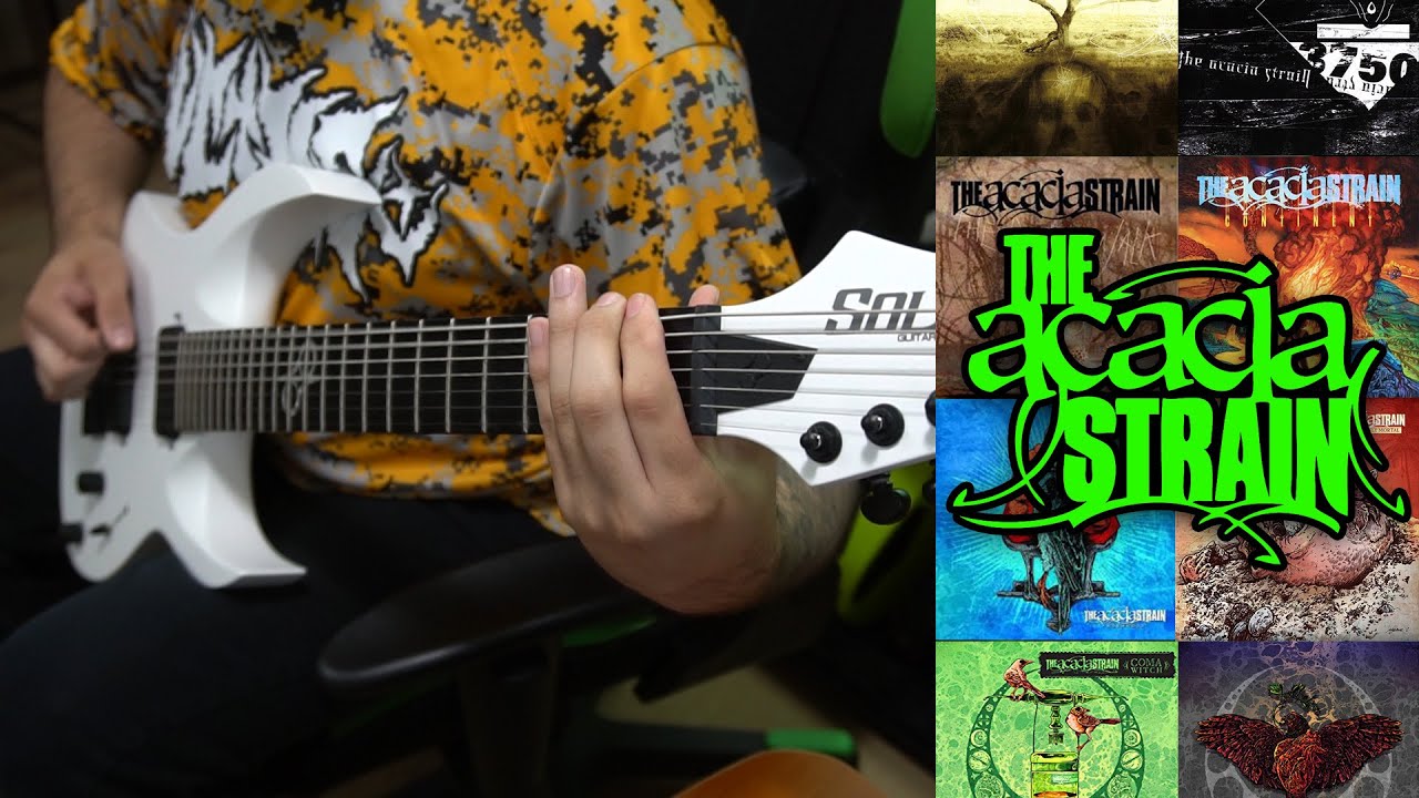 THE ACACIA STRAIN Guitar Riff Evolution (...and life is very long - Gravebloom)