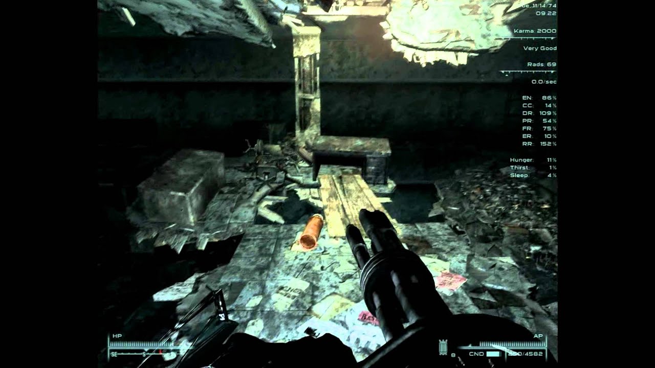 Fallout 3: Dunwich Expansion-The Necronomicon EX Mortis mod-NMC's Texture Pack (HD-1080p)