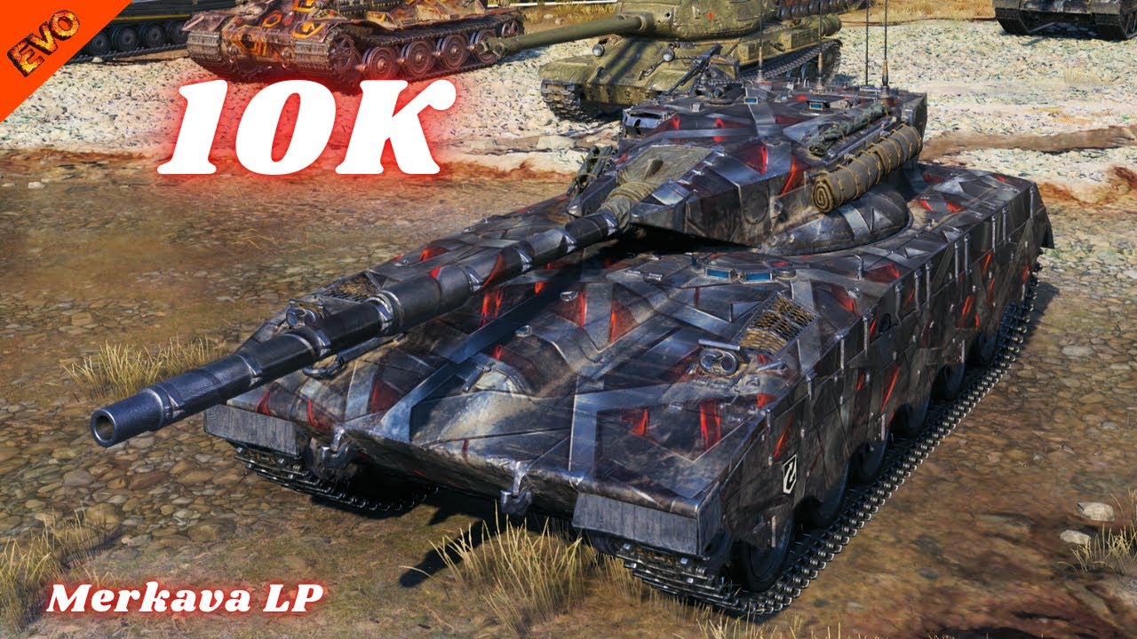 Merkava LP  10K Damage 5 Kills | Mir Tankov | World of Tanks