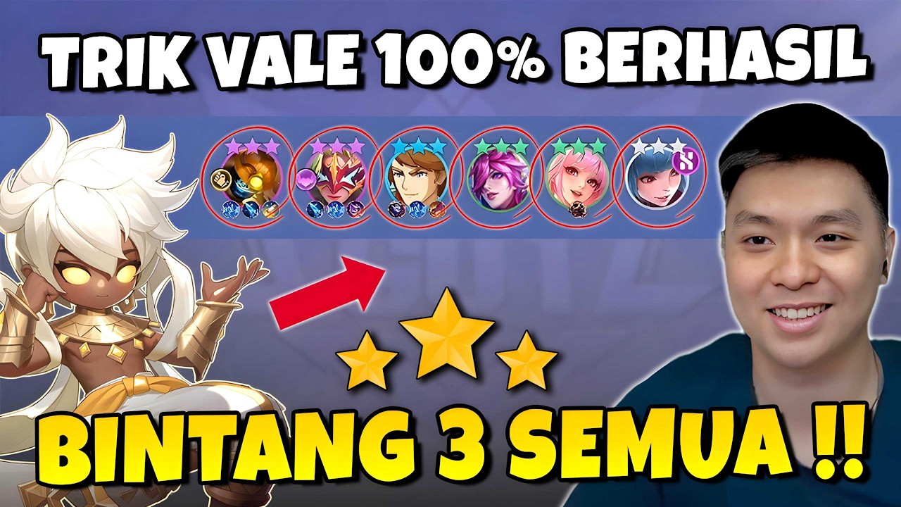 TAMAT‼️ TRICK VALE B3 ALL HERO AKHIRNYA SELESAI WOI SERU BANGET !! WAJIB COBA META INI !!