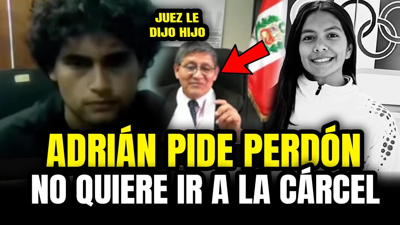 ADRIAN VILLAR PIDE PERDÓN en la AUDIENCIA Y JUEZ LO TRATA CON CARIÑO