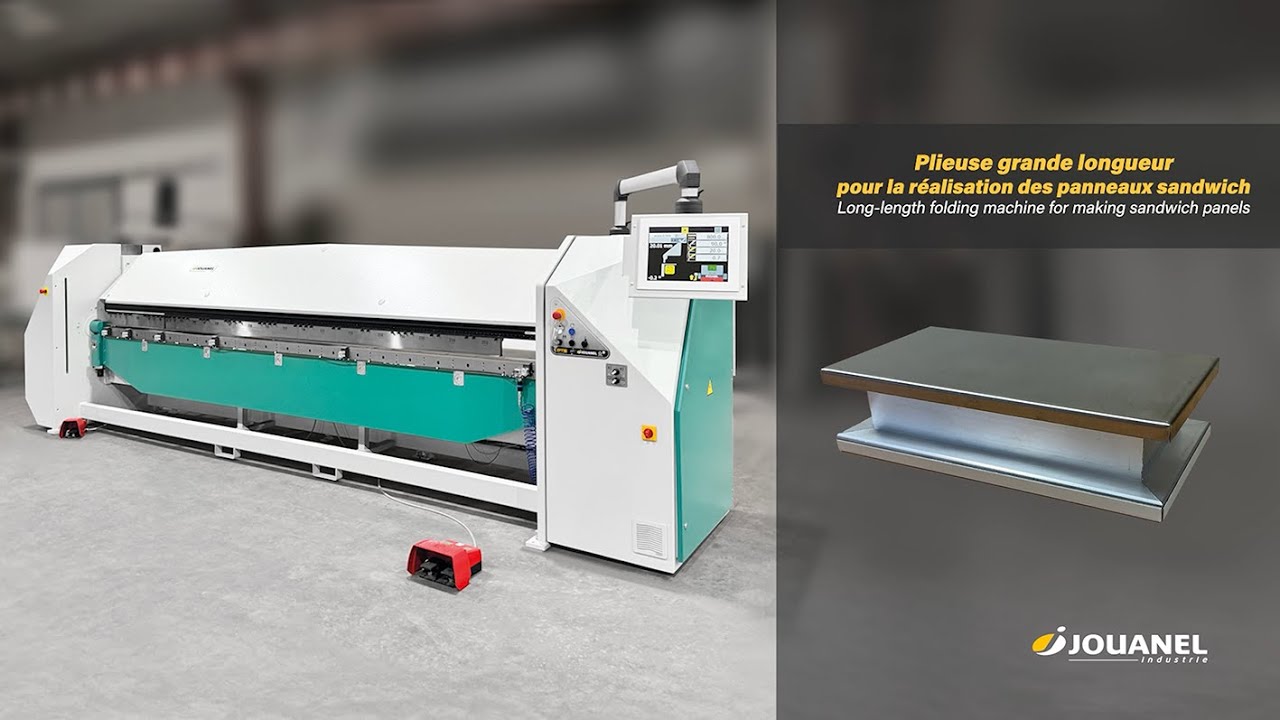 PLIEUSE PANNEAUTEUSE POUR PANNEAUX SANDWICH (FR-EN) JOUANEL
