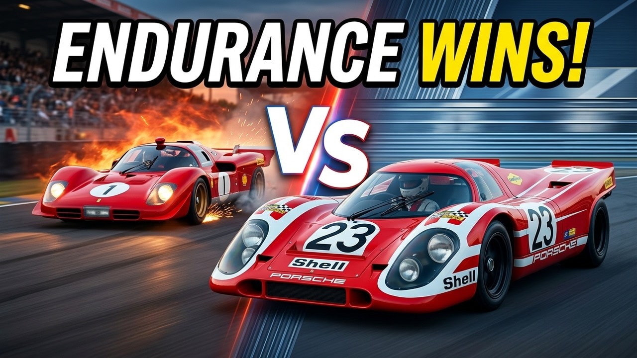 How Porsche Silently Beat Ferrari at Le Mans | Endurance vs Speed!