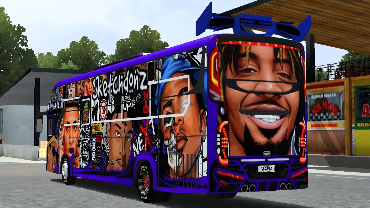 SKETCHDONZ BUSSID SKIN