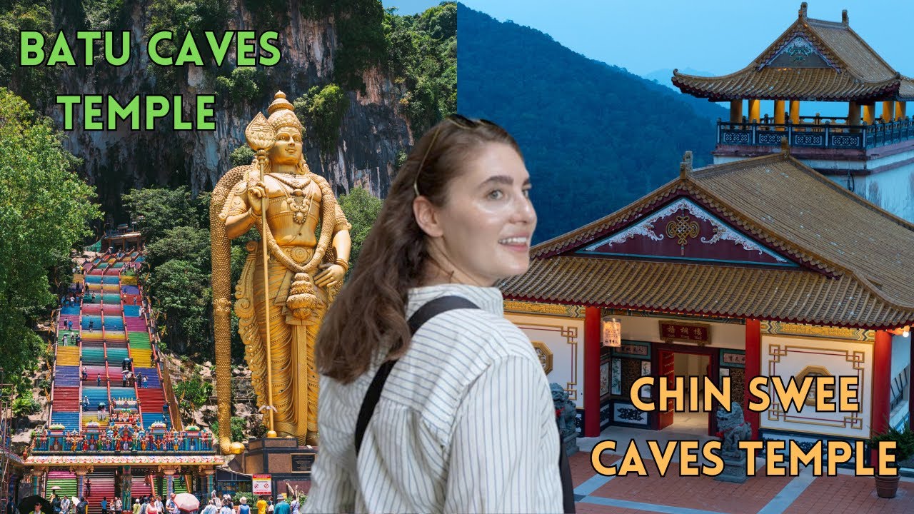 Exploring 2 Cave Temples in Malaysia! | Batu Caves and Chin Swee Caves Temple 🇲🇾