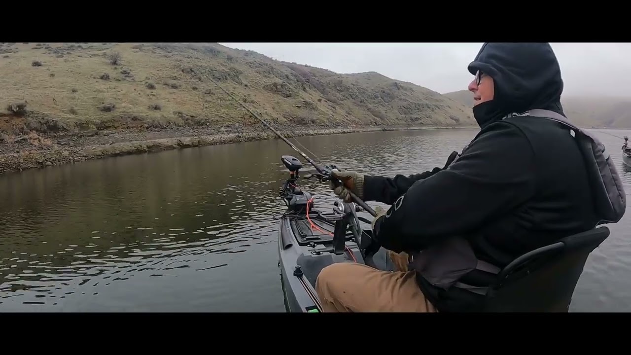Winter fishing on Brownlee Reservoir January 2026…NO FISH…