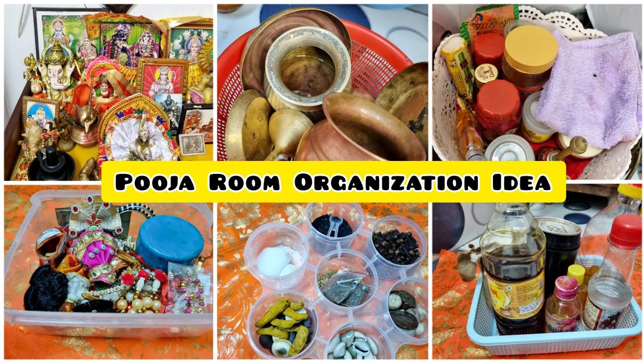 Bengali Pooja Room Organization || Small Mandir Organization Idea|| Home Mandir Decoration