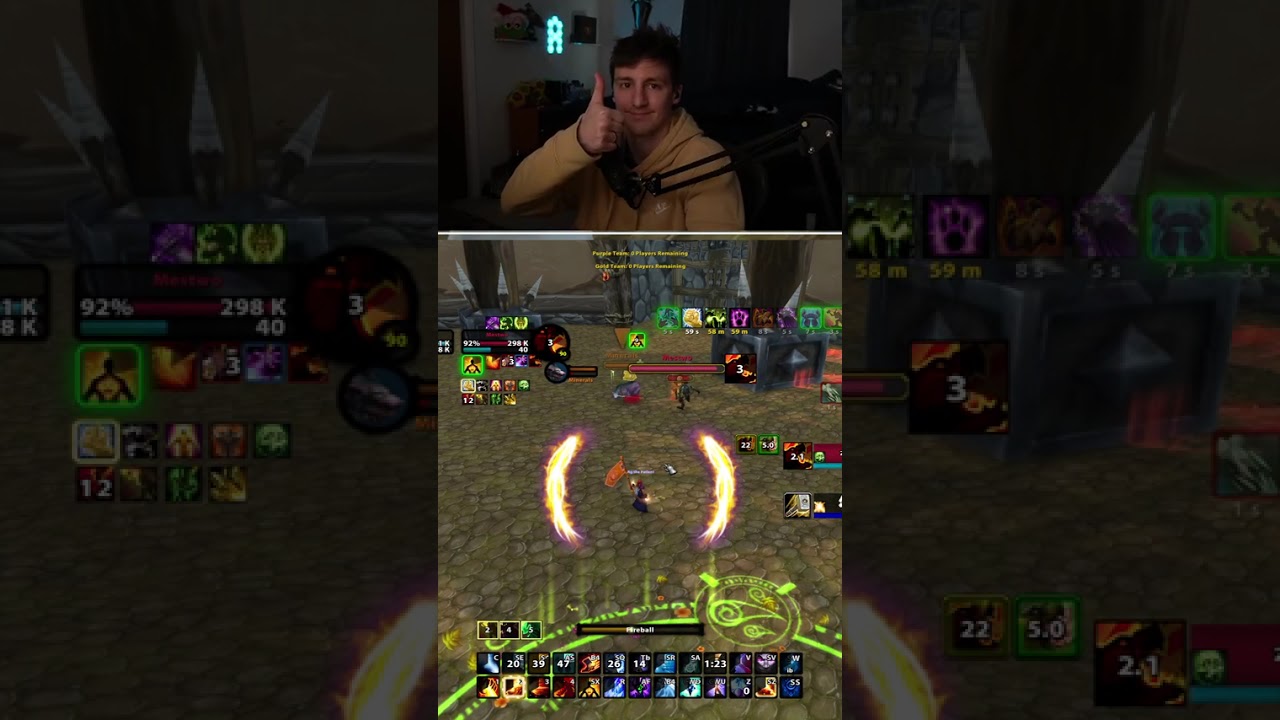 100-0 Burst as Fire Mage in Mists of Pandaria