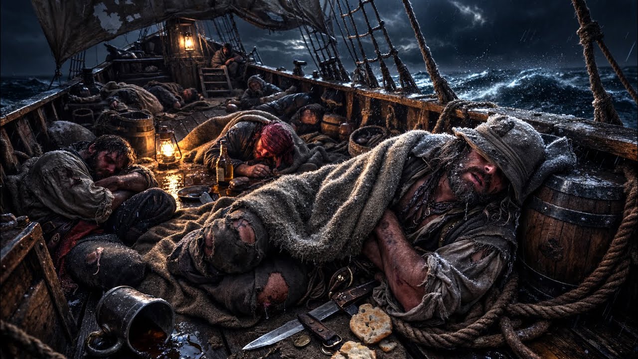 ¿Como DORMIAN Los Piratas en la EDAD MEDIA? | Historias Para Dormir 