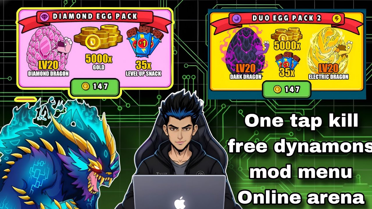 Dynamons world mod apk unlocked all dynamons || dynamons world hacked || 