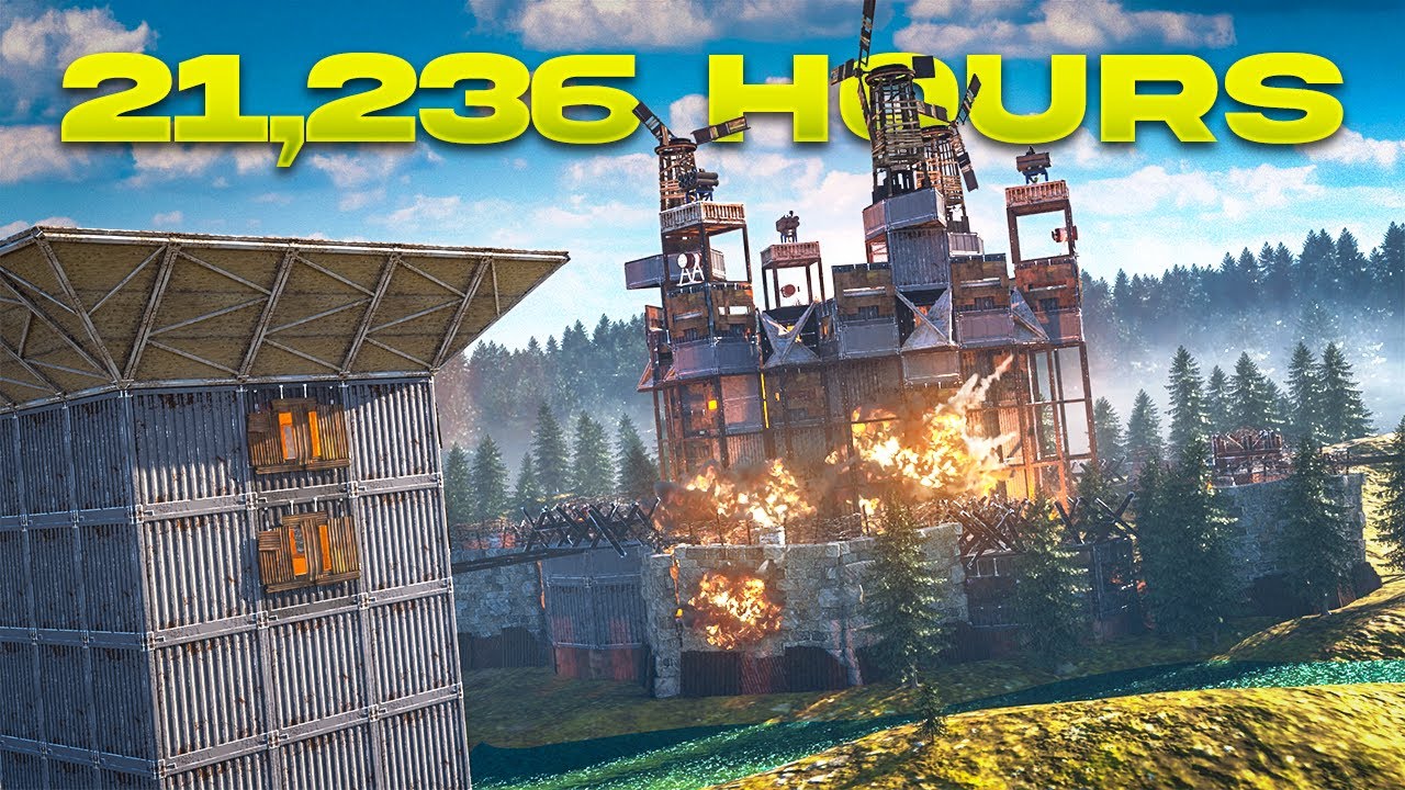 21,236 HOURS EXPERIENCE SQUAD ! Rust