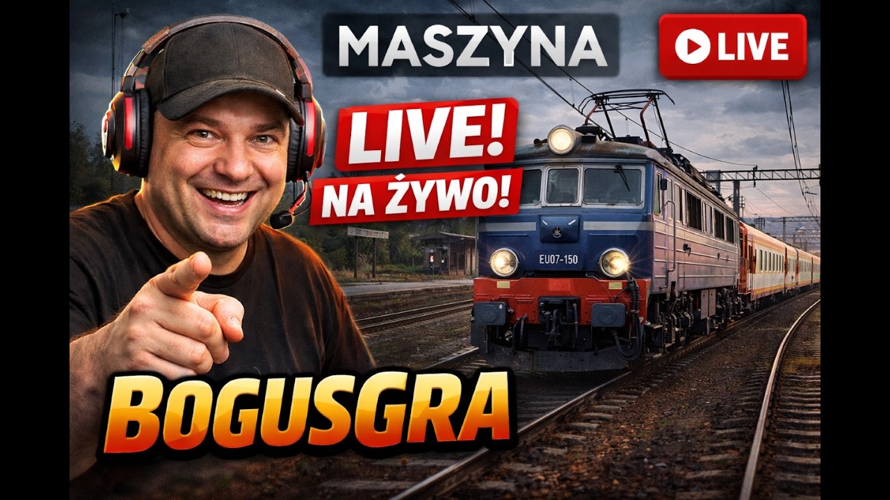 🔴LIVE🔴 MaSzyna 26.01🚉 SM42 Bałtyk Euro węglarki [PC]