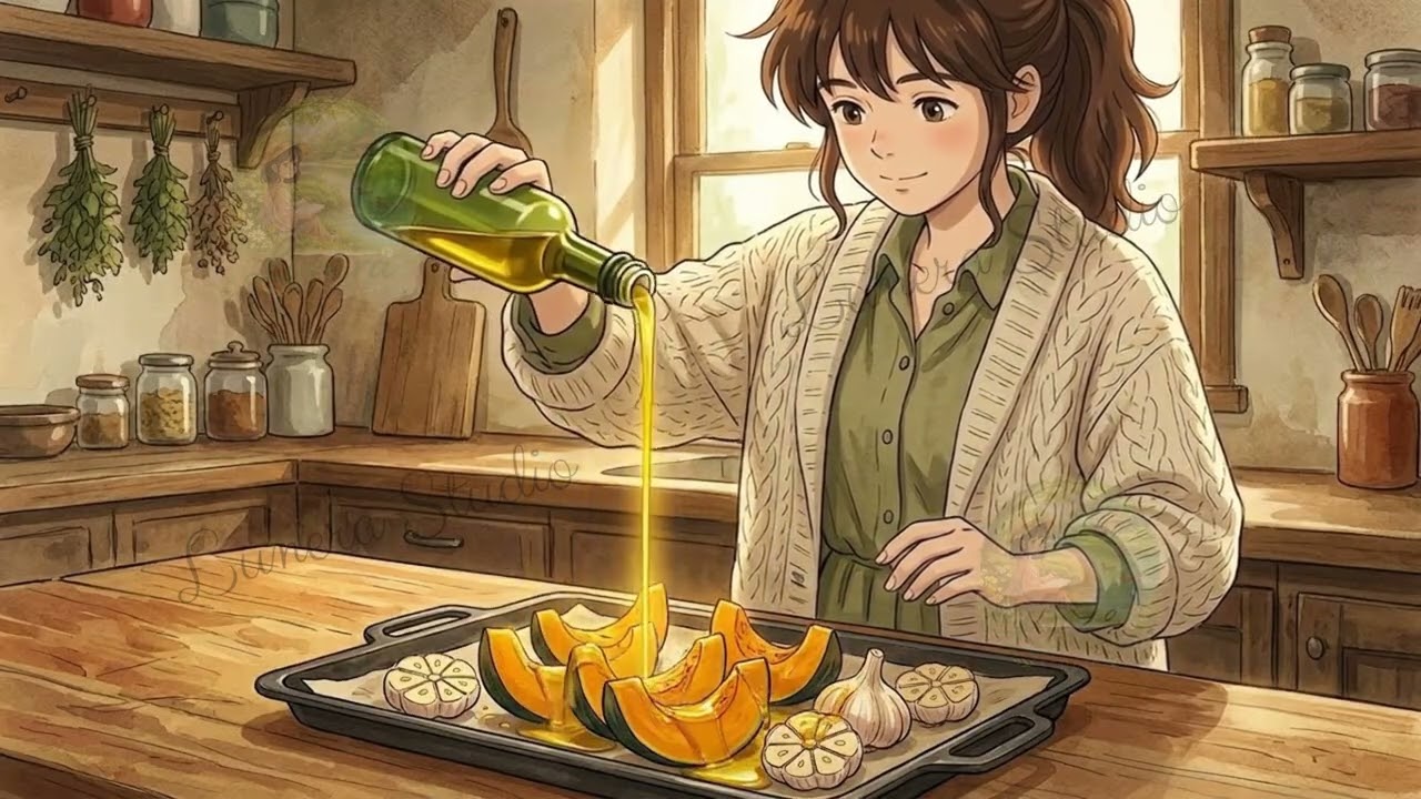 Cozy Slow Living to heal your energy #reels #ghibli #slowliving #animation  #cottagecore #cartoon