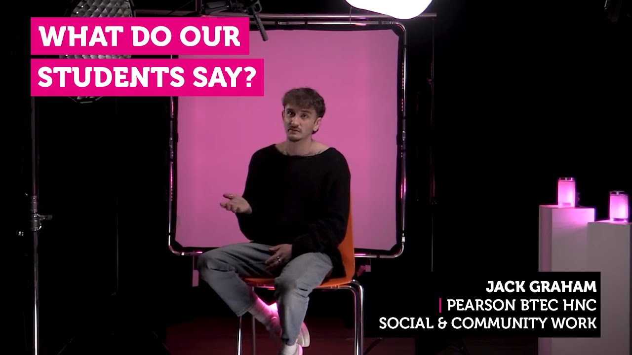 Jack Graham - Pearson BTEC HNC Social & Community Work