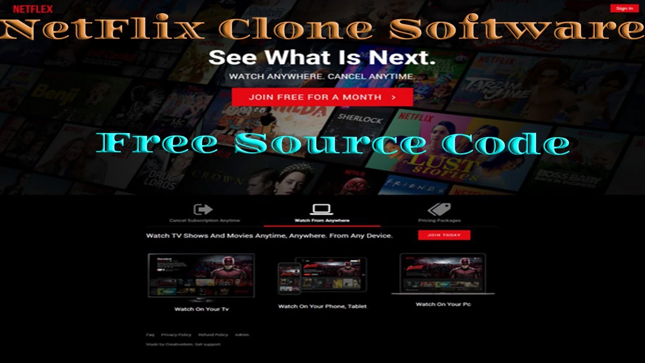 Complete Netflix Clone Movie Subscription System in PHP MySQL | Free Source Code Download