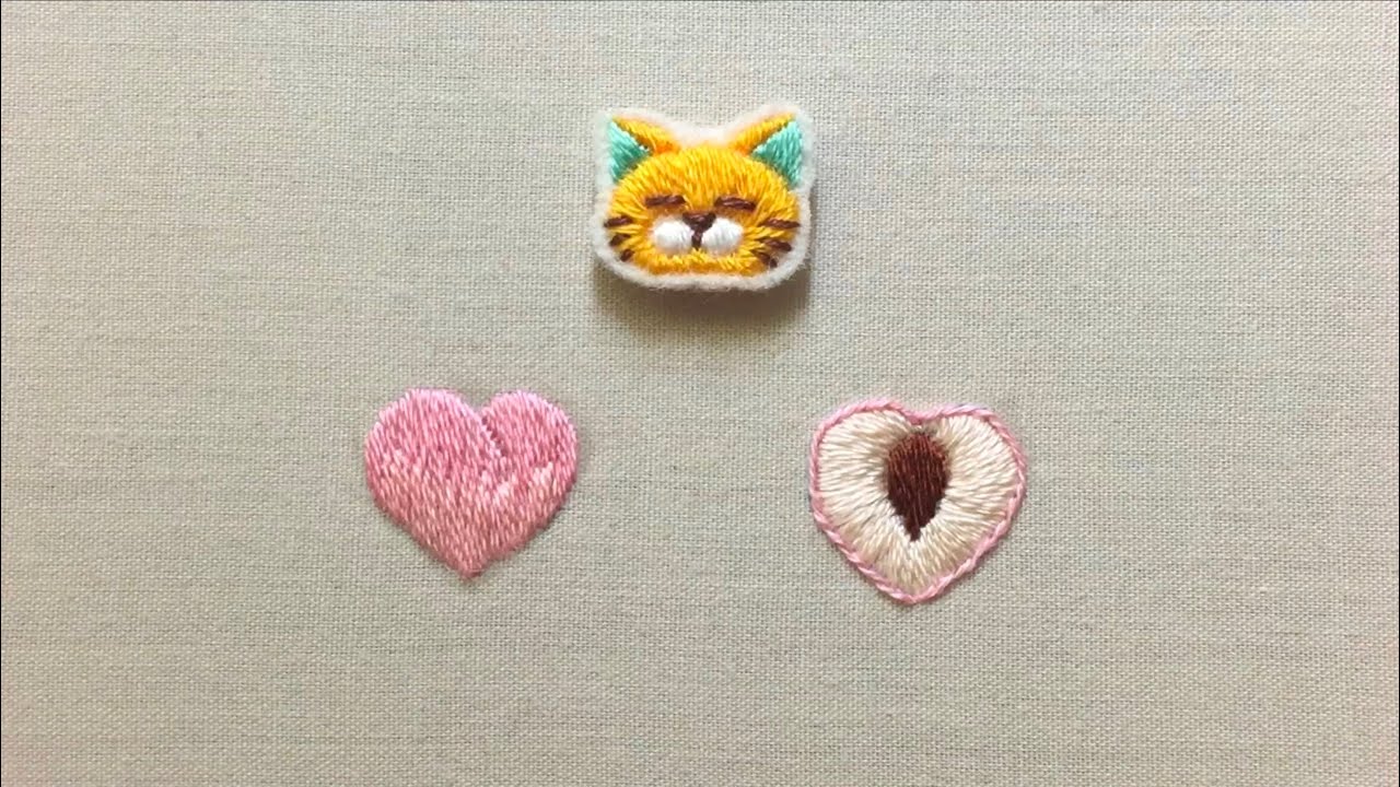 刺繡－水蜜桃 | Hand Embroidery - Peach