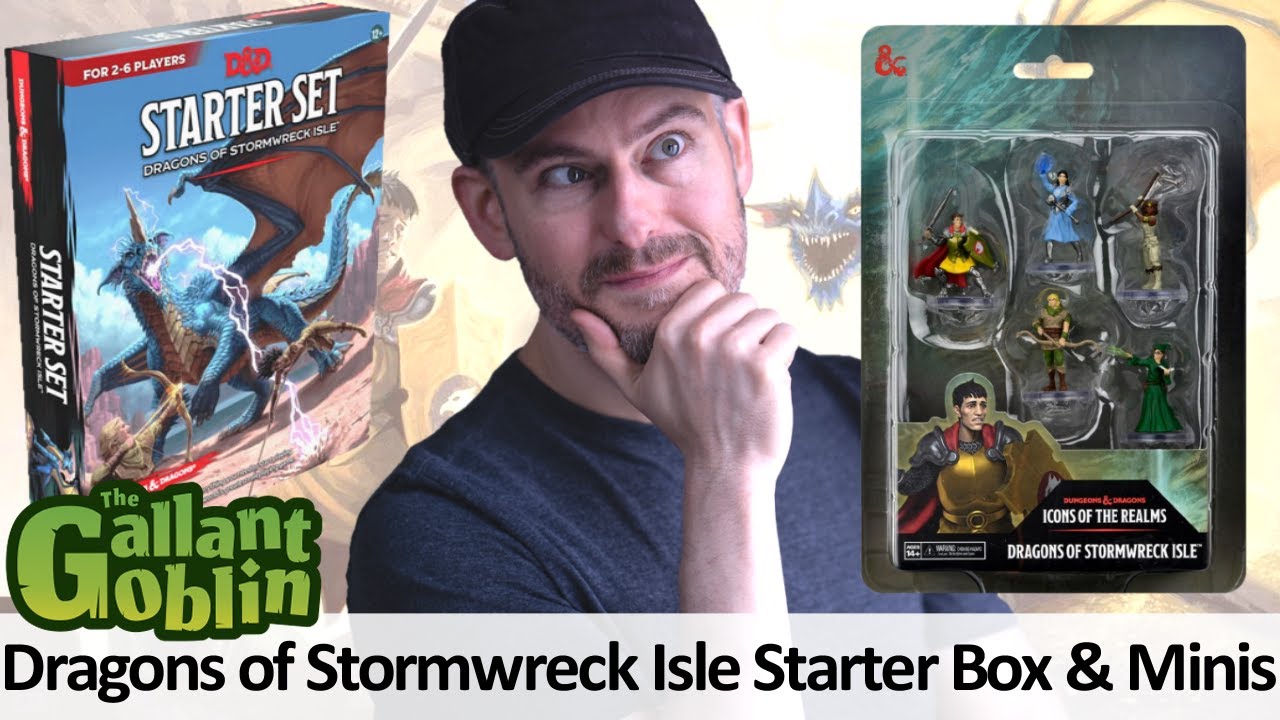 Dragons of Stormwreck Isle Review - Starter Set and Minis - Dungeons and Dragons