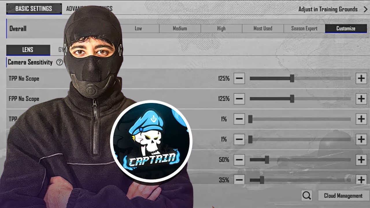 STAR CAPTAIN NEW SENSITIVITY SETTINGS | 4.3 UPDATE | BGMI/PUBG MOBILE (2026)