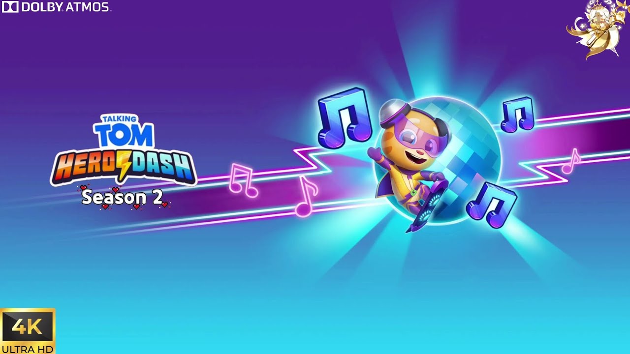 Talking Tom Hero Dash Season 2 Gameplay Walkthrough #27 - Play With Super Tom #4