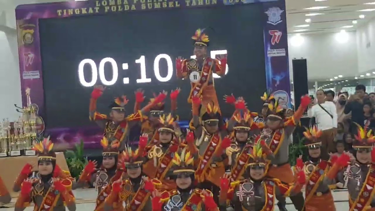WOW..!! Atraksi Pocil POLRES OKI 2023, memukau, kereen, cakep, kompak dan semangat. Gaspoll