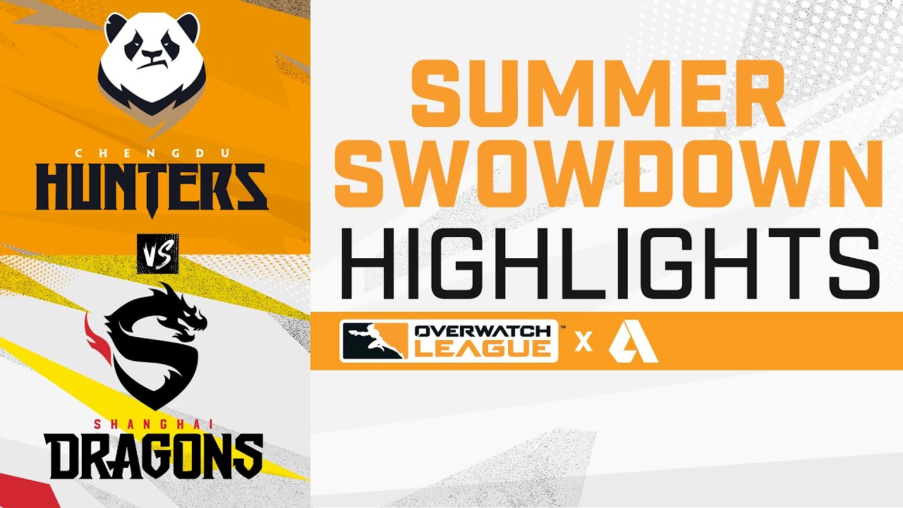 Chengdu Hunters VS Shanghai Dragons- Overwatch League 2021 Highlights | Summer Showdown