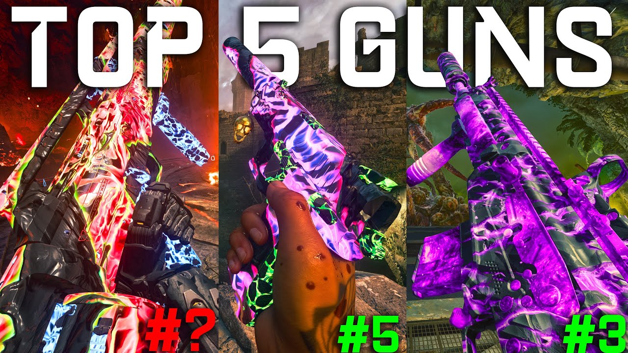 Top 5 Most OVERPOWERED Weapons In Black Ops 6 Zombies