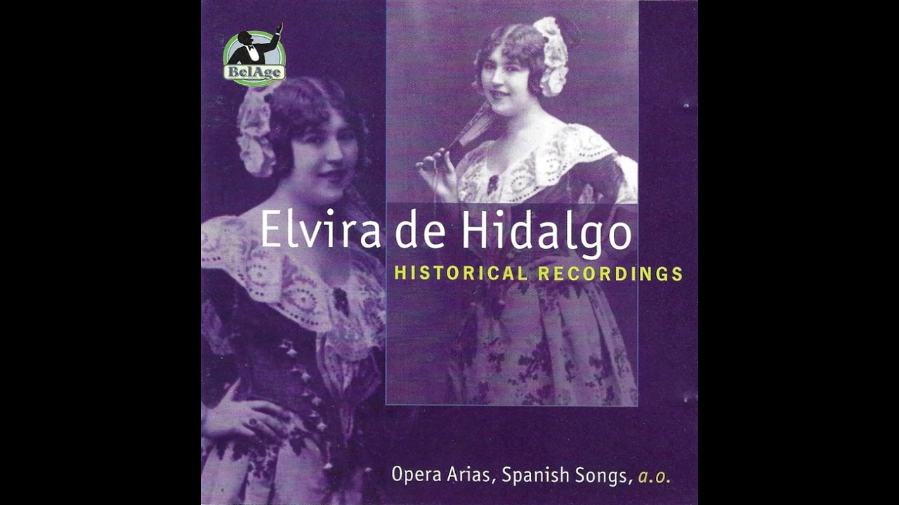 Elvira de Hidalgo sings Ombra leggiera (Dinorah)