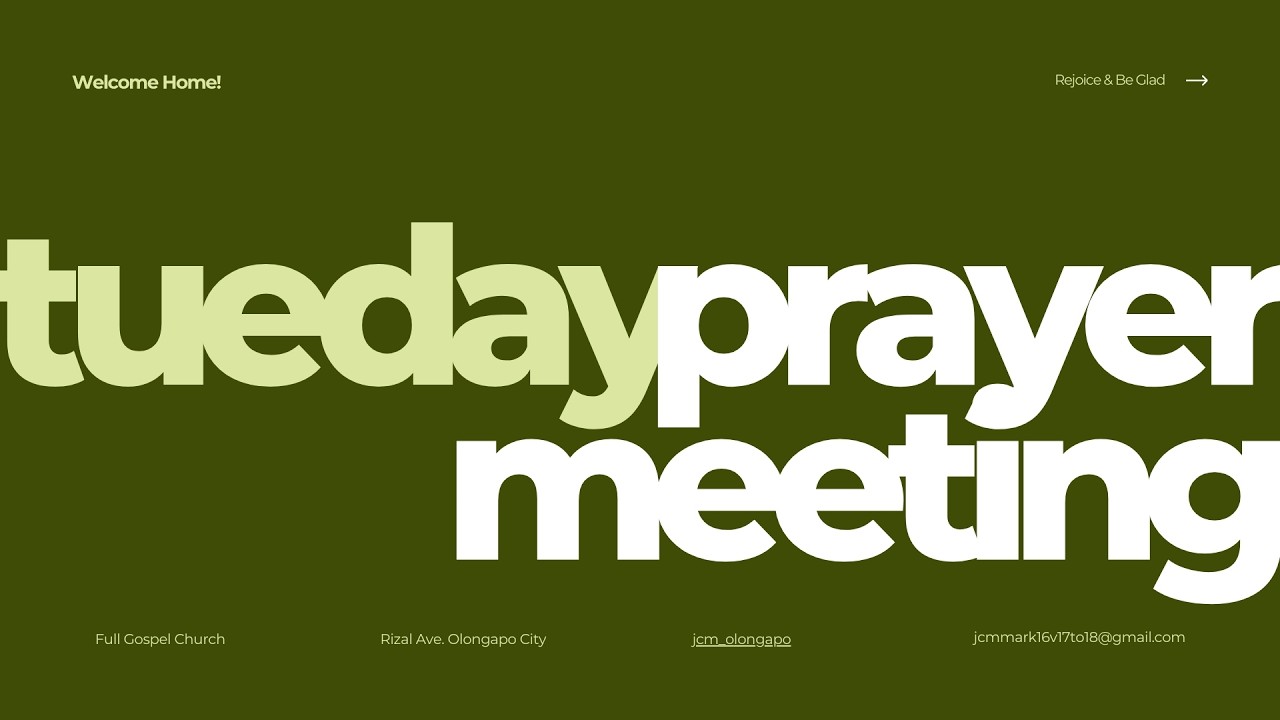 Prayer Meeting | March 03, 2026