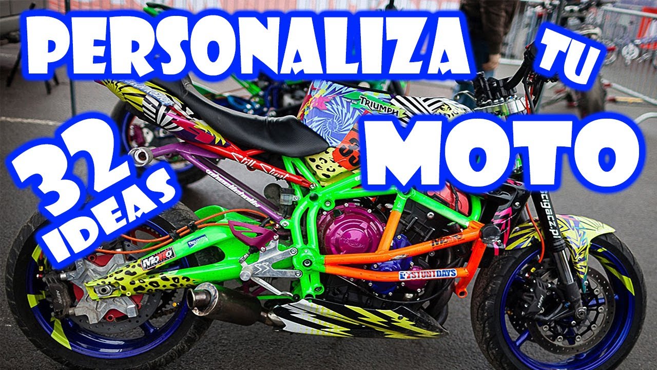 Mejores ideas para PERSONALIZAR o TUNEAR tu motocicleta