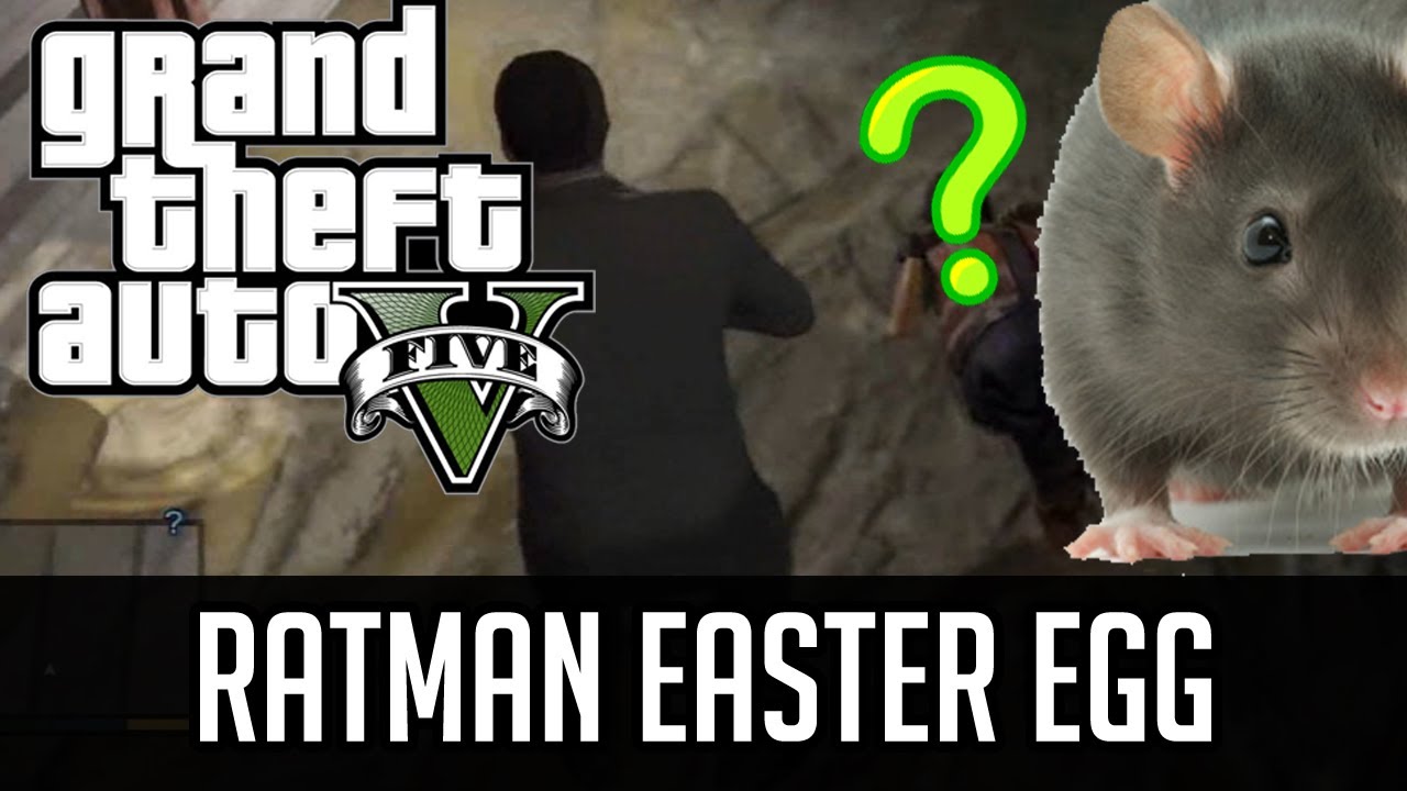 GTA 5 Easter Egg - RATMAN (MUST SEE) (GTA V)