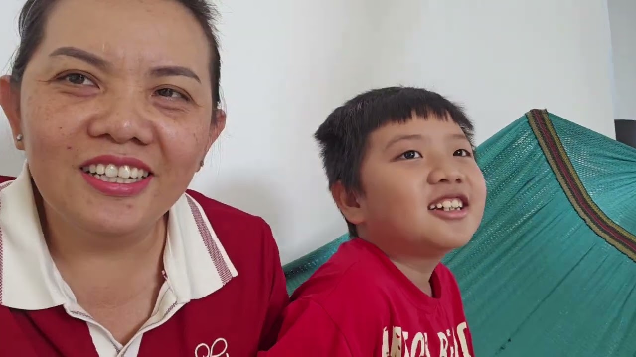 Xuân Thiên đi chơi nhà cô 2 mùng 5 Tết. 