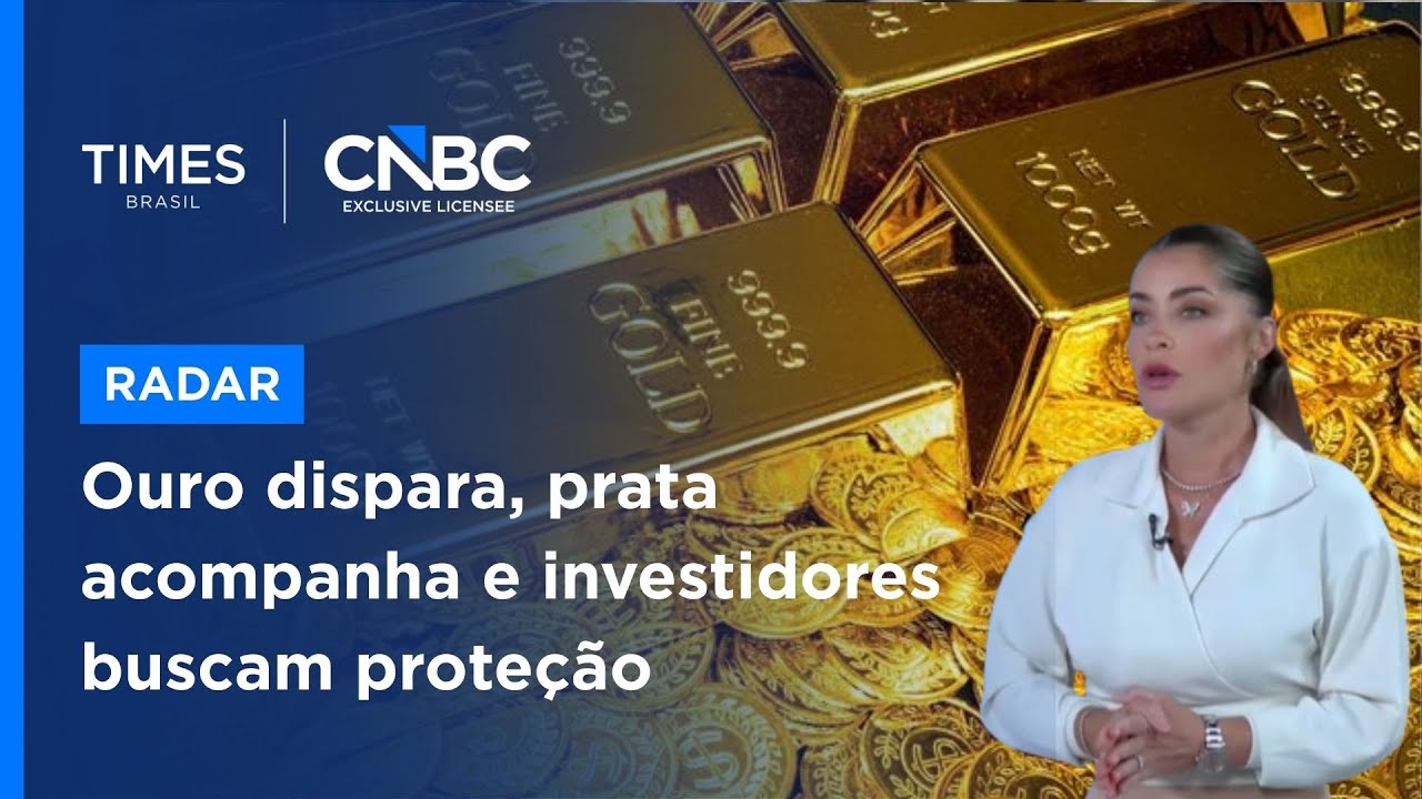 Ouro atinge nova máxima histórica e volta ao centro das estratégias de proteção