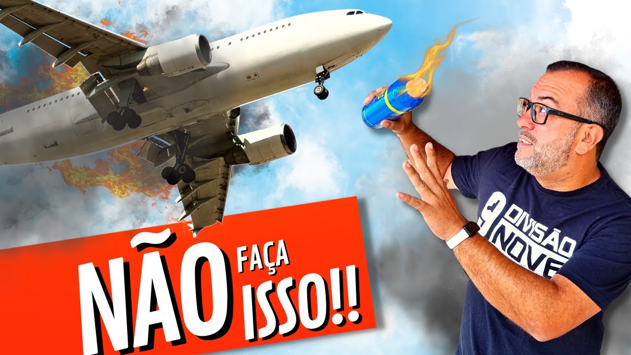 SEU CILINDRO DE GREEN GÁS PODE DERRUBAR UM AVIÃO ? ✈️