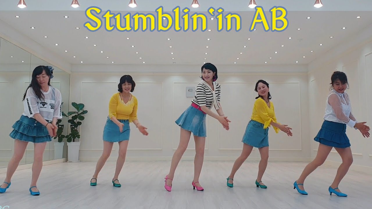 Stumblin'In AB Line Dance 스텀블링 인 에이비 초급 라인댄스