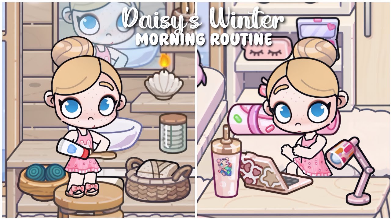 Daisy's Winter Morning Routine ❄️☕ | Avatar World | Pazu