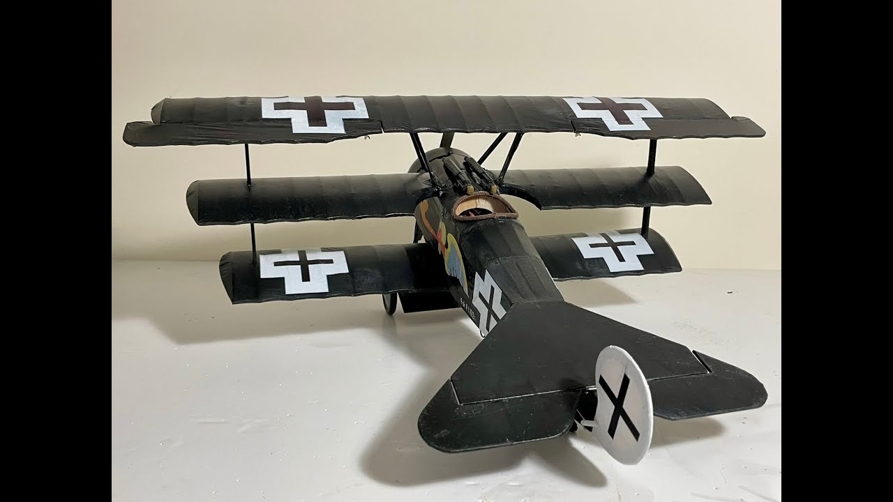 Триплан Fokker DR1 Скиппи Гиллоу — Часть 5