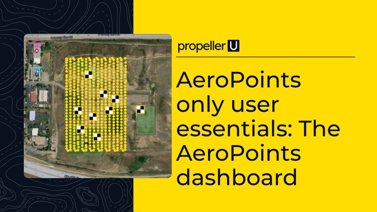 AeroPoints only user essentials: The AeroPoints dashboard