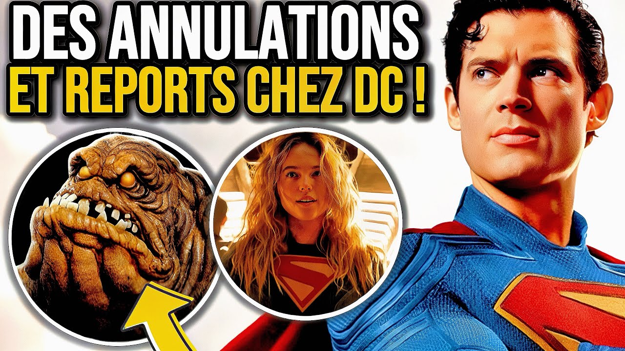 UN FILM DC REPORTÉ, une SÉRIE ANNULÉE et L’ACTEUR de JIM GORDON DÉVOILÉ ? (GROSSE DÉCEPTION)