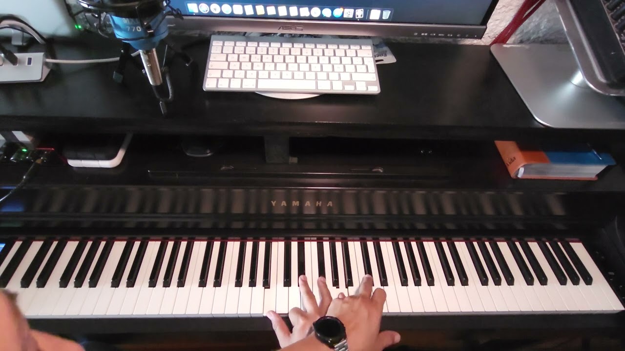 Tutorial Piano Aquí Estoy Marcos Vidal en Vivo desde España