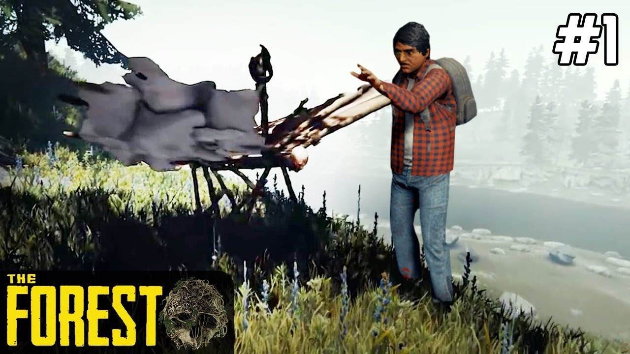The Forest PL Gameplay [#1] PARALOTNIA & NOWA Aktualizacja /z Skie